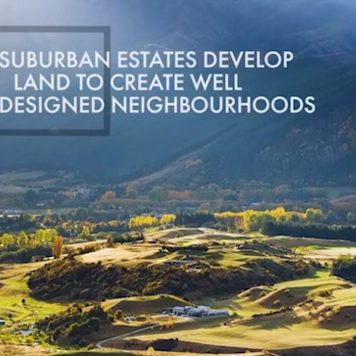 Suburban estates